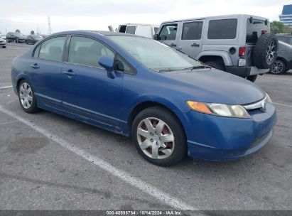 2006 HONDA CIVIC LX Blue  Gasoline 2HGFA15536H526050 photo #1