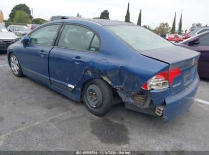 2006 HONDA CIVIC LX Blue  Gasoline 2HGFA15536H526050 photo #4