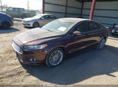 2013 FORD FUSION HYBRID SE Maroon  Hybrid 3FA6P0LU3DR163404 photo #3