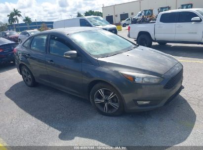 2016 FORD FOCUS SE Gray  gas KMTG34LEXMU074059 photo #1