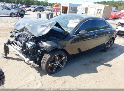 2019 MERCEDES-BENZ A 220 Black  Gasoline WDD3G4EB2KW024297 photo #3