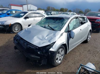 2017 KIA FORTE LX Silver  Gasoline KNAFK5A86H5731095 photo #3