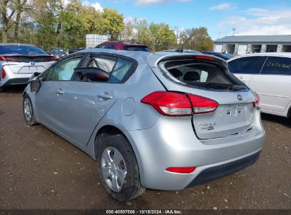 2017 KIA FORTE LX Silver  Gasoline KNAFK5A86H5731095 photo #4