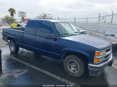 1996 CHEVROLET GMT-400 C1500 Dark Blue  Gasoline 1GCEC19R9TE242751 photo #1