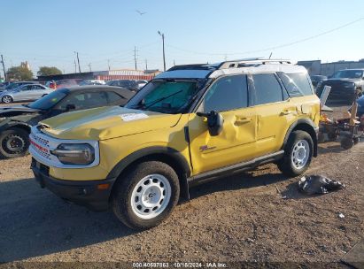 2023 FORD BRONCO SPORT HERITAGE LIMITED Yellow  Gasoline 3FMCR9H98PRD19243 photo #3