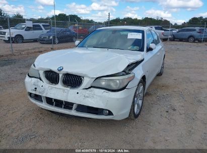 2007 BMW 530XI White  Gasoline WBANF73547CU28955 photo #3