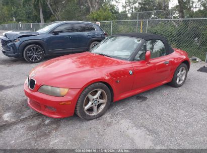 1997 BMW Z3 2.8L Red  Gasoline 4USCJ3322VLC01393 photo #3