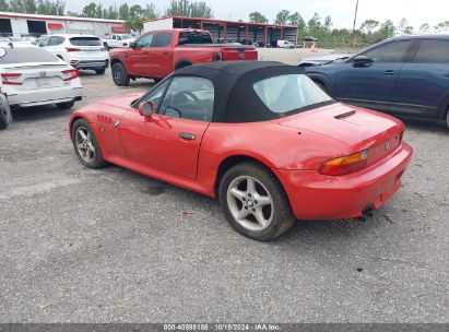 1997 BMW Z3 2.8L Red  Gasoline 4USCJ3322VLC01393 photo #4