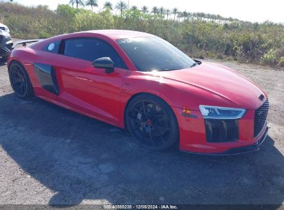 2018 AUDI R8 5.2 V10 PLUS Red  Gasoline WUAKBAFX2J7902027 photo #1