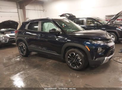 2021 CHEVROLET TRAILBLAZER AWD LT Blue  Gasoline KL79MRSL4MB137814 photo #1