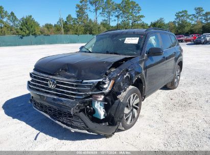 2024 VOLKSWAGEN ATLAS 2.0T SE W/TECHNOLOGY Black  Gasoline 1V2WR2CA9RC578169 photo #3