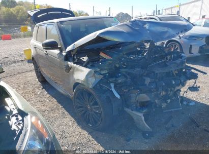 2022 LAND ROVER RANGE ROVER SPORT AUTOBIOGRAPHY Gray  Gasoline SALWV2SE7NA241872 photo #1