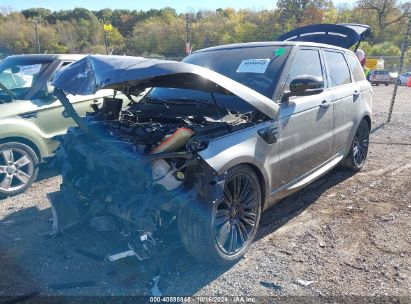 2022 LAND ROVER RANGE ROVER SPORT AUTOBIOGRAPHY Gray  Gasoline SALWV2SE7NA241872 photo #3