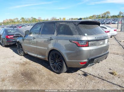 2022 LAND ROVER RANGE ROVER SPORT AUTOBIOGRAPHY Gray  Gasoline SALWV2SE7NA241872 photo #4