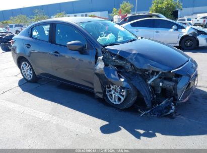 2017 TOYOTA YARIS IA Gray  Gasoline 3MYDLBYV9HY150891 photo #1