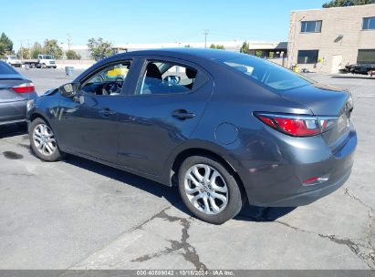 2017 TOYOTA YARIS IA Gray  Gasoline 3MYDLBYV9HY150891 photo #4