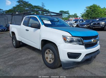 2019 CHEVROLET COLORADO WT Blue  Gasoline 1GCHTBEA6K1256597 photo #1