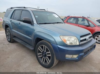 2005 TOYOTA 4RUNNER SR5 V6 Blue  Gasoline JTEZU14R050059496 photo #1