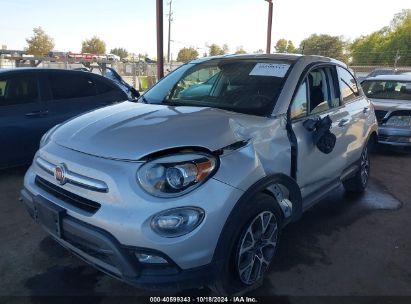 2018 FIAT 500X TREKKING AWD Silver  Gasoline ZFBCFYCBXJP722417 photo #3