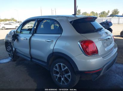 2018 FIAT 500X TREKKING AWD Silver  Gasoline ZFBCFYCBXJP722417 photo #4