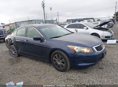 2008 HONDA ACCORD 2.4 LX Blue  Gasoline 1HGCM72697A011967 photo #1