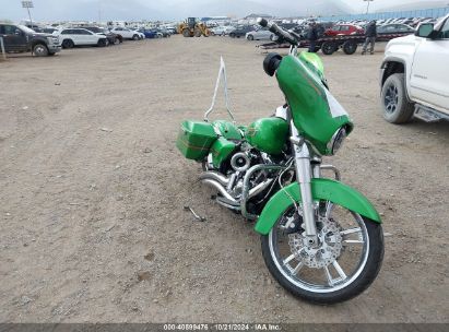 2015 HARLEY-DAVIDSON FLHX STREET GLIDE Green  Gasoline 1HD1KBM1XFB696763 photo #1