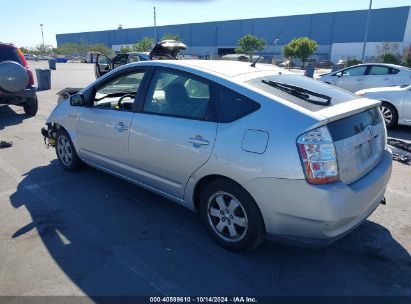 2006 TOYOTA PRIUS Silver  Hybrid JTDKB20UX67062703 photo #4