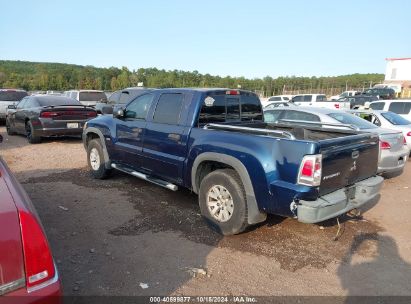 2006 MITSUBISHI RAIDER DURO CROSS V6 Blue  Gasoline 1Z7HC38K26S609092 photo #4