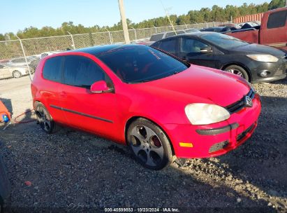 2008 VOLKSWAGEN RABBIT S Red  Gasoline WVWAA71K88W195963 photo #1