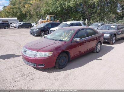 2006 LINCOLN ZEPHYR Maroon  Gasoline 3LNHM26136R618906 photo #3