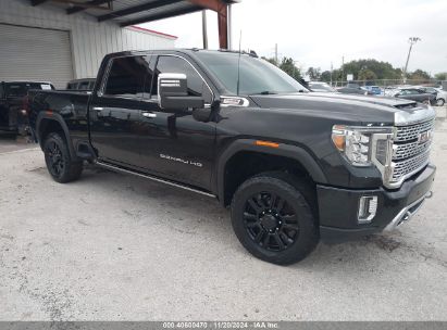 2022 GMC SIERRA 2500HD 4WD  STANDARD BED DENALI Black  Diesel 1GT49REY9NF148789 photo #1