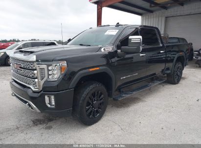 2022 GMC SIERRA 2500HD 4WD  STANDARD BED DENALI Black  Diesel 1GT49REY9NF148789 photo #3