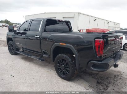 2022 GMC SIERRA 2500HD 4WD  STANDARD BED DENALI Black  Diesel 1GT49REY9NF148789 photo #4