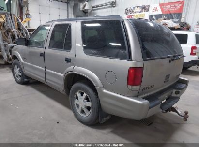 2001 OLDSMOBILE BRAVADA Gray  Gasoline 1GHDT13W112171886 photo #4