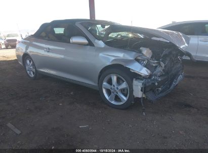 2005 TOYOTA CAMRY SOLARA SLE Silver  Gasoline 4T1FA38PX5U052886 photo #1