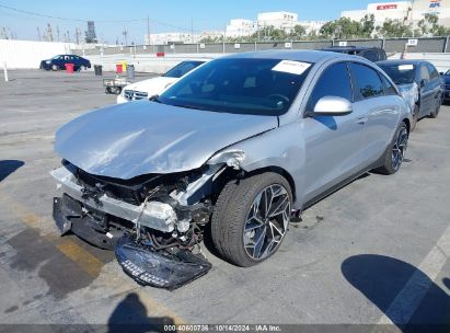 2024 HYUNDAI IONIQ 6 SEL Silver  Electric KMHM34AA7RA062229 photo #3