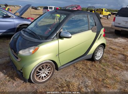 2011 SMART FORTWO PASSION Green  Gasoline WMEEK3BA2BK426336 photo #3