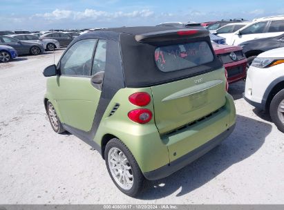 2011 SMART FORTWO PASSION Green  Gasoline WMEEK3BA2BK426336 photo #4