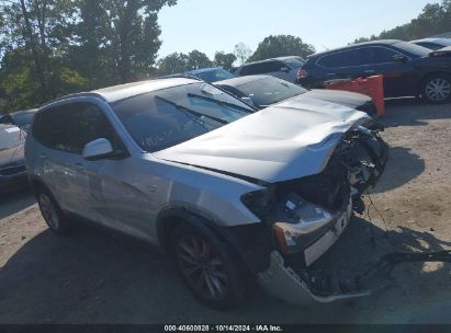 2017 BMW X3 SDRIVE28I Silver  Gasoline SADCK2BV0HA092524 photo #1