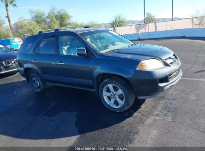 2006 ACURA MDX Gray  Gasoline 2HNYD18226H506706 photo #1