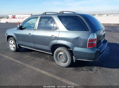 2006 ACURA MDX Gray  Gasoline 2HNYD18226H506706 photo #4