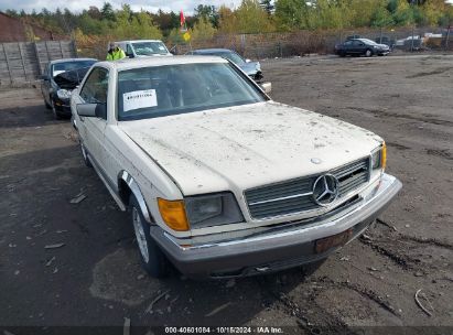 1984 MERCEDES-BENZ 500 SEC White  Gasoline WDBCA44A3EA012177 photo #1