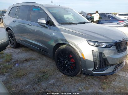 2023 CADILLAC XT6 SPORT Gray  Gasoline 1GYKPGRS3PZ167972 photo #1