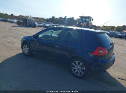 2008 VOLKSWAGEN RABBIT S Blue  Gasoline WVWBA71K98W286440 photo #4