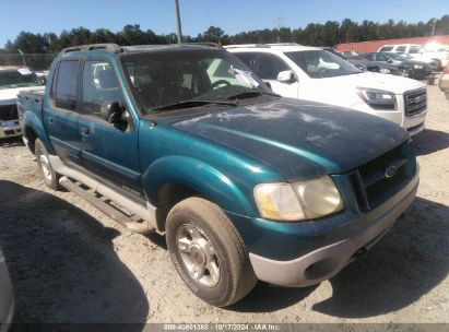 2002 FORD EXPLORER SPORT TRAC Green  Gasoline 1FMZU67E82UC19845 photo #1