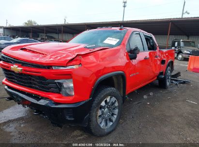 2024 CHEVROLET SILVERADO 2500HD 4WD  STANDARD BED CUSTOM   Gasoline 2GC4YME72R1166710 photo #1