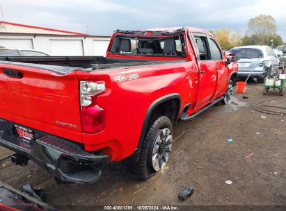 2024 CHEVROLET SILVERADO 2500HD 4WD  STANDARD BED CUSTOM   Gasoline 2GC4YME72R1166710 photo #4