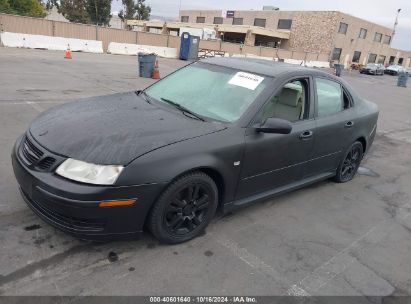 2007 SAAB 9-3 2.0T Black  Gasoline YS3FD49Y971018850 photo #3