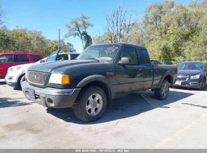 2002 FORD RANGER XLT Green  Gasoline 1FTZR15E02PB63734 photo #3