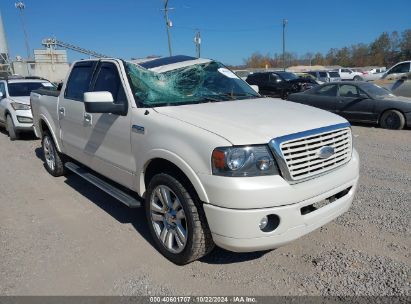 2008 FORD F-150 White  Gasoline 1FTRW14578FA19879 photo #1